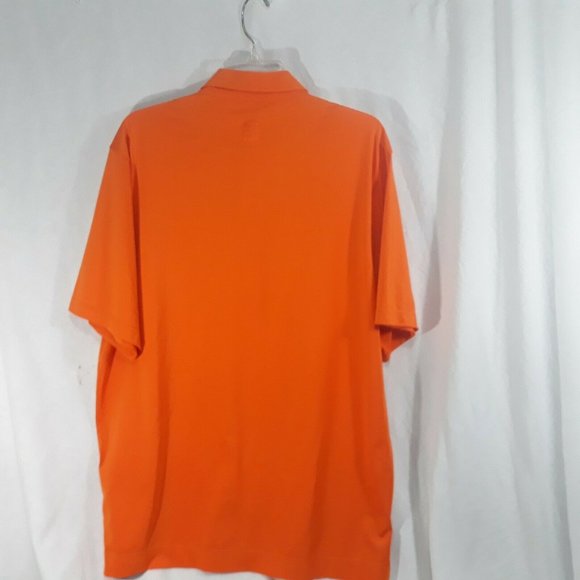 Footjoy Golf Polo Shirt Adult Medium Orange - Picture 2 of 6